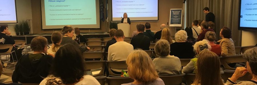 Säilenõtkus algab koostööst: kogukondade esindajad kohtusid Tallinnas kogukonna arengu- ja koostööpäeval